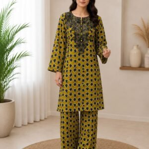 2 Piece - Embroidered Suit - 11