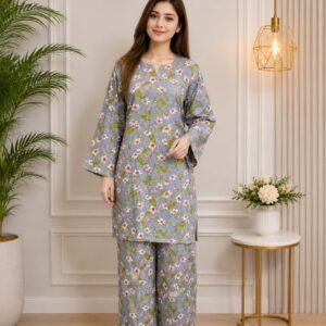 2 Piece - Embroidered Suit-01