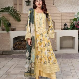 3 Piece - Embroidered Lawn Suit - 10