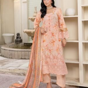 3 Piece - Embroidered Lawn Suit - 12